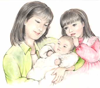 ��Ǝq: Mom and Children